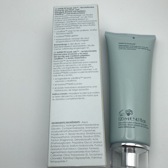 Rodial Super Fit Boob Job, 120 ml The Alternative to plastic Surgery For Breasts - Picture 8 of 10